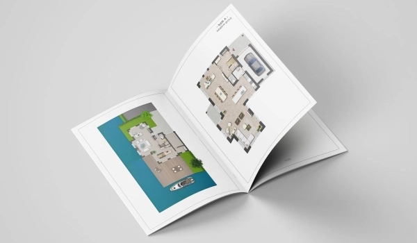 Plattegrond begane grond brochure